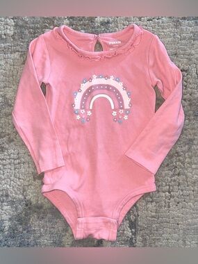 Pekkle long sleeve onesie size 24 months